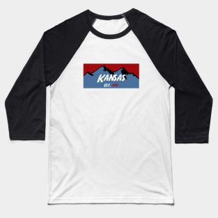 Kansas Mountains Baseball T-Shirt